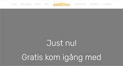 Desktop Screenshot of joboffice.se