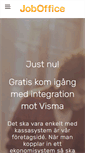 Mobile Screenshot of joboffice.se