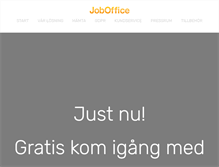 Tablet Screenshot of joboffice.se